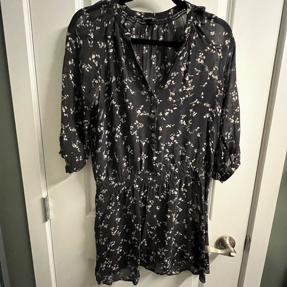 Club Monaco sheer long sleeve dress - Picture 1 of 2